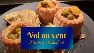 💙RAMADAN SPECIAL  Vol au vent  Blätterteigpastete mit Hühnchen 💙 [upl. by Demahom]