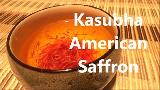 KasubhaAmerican SaffronSafflower Tea [upl. by Gold95]