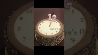 Cake ideas  cake art  clock cake  birthday cake shorts [upl. by Nava]