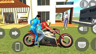 Franklin Ride With Old Girlfriend 😍 Indian Bike Driving 3D  Android Gameplay [upl. by Blackmun674]