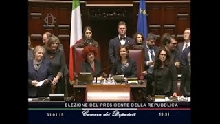 Quirinale l’elezione di Sergio Mattarella [upl. by Yreva]