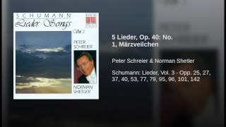 5 Lieder Op 40 No 1 Märzveilchen [upl. by Einatirb]