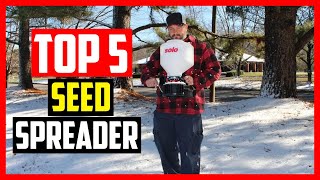 Top 5 Best Seed Spreader in 2024 [upl. by Guise]