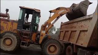 heavy equipment kaam kaise karta hai dekhiye  लोडर से ट्रक लोडिंग  loader [upl. by Tamer]