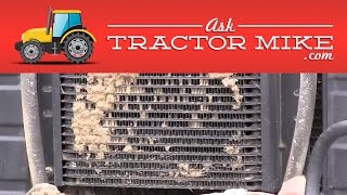 A Handy Way to Clean Your Tractor Radiator [upl. by Love]