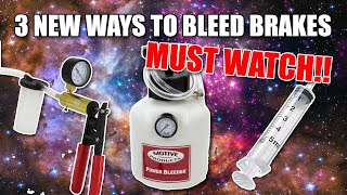 Best Brake Bleeding Techniques  4 Easy DIY Methods Anyone Can Use At Home [upl. by Eiba]