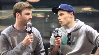 Gus Kenworthy sings Sias quotChandelierquot at SIA [upl. by Bedell]