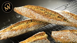 Multisaaten Baguettes  gesund knusprig und lecker [upl. by Tallula]