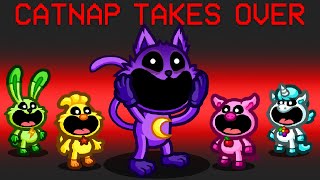 CatNap Takes Over Among Us Mod [upl. by Bartko279]