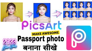 StepbyStep Guide Creating a Passport Photo in Picsart for Your Next Adventure passportphoto [upl. by Krystal]