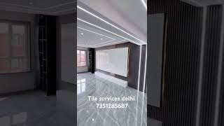 Tile setter contractor Delhi tile shorts tiles short delhi home viralvideo trending [upl. by Nnaassilem962]