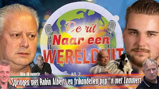 Springen met Robin Alberts amp Lammert Grofsmid gaat chique uiteten  De rit naar een wereldhit AFL2 [upl. by Valida600]