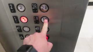 Westinghouse Hydraulic Elevator At Valley View Mall With DieselDucy [upl. by Leirraj]