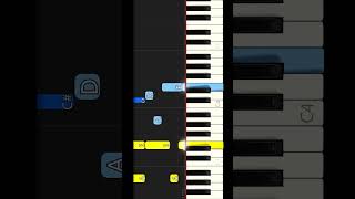 Lost Girl EASY Piano Tutorial  Deltarune shorts [upl. by Ambrose411]