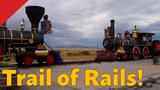 A Brief History of the First Transcontinental Railroad [upl. by Parker289]