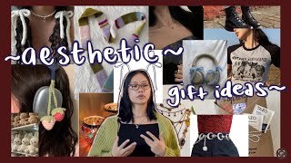 ♡₊˚ AESTHETIC HOLIDAY GIFT GUIDE for every aesthetic ˚₊♡ [upl. by Ynohtnacram]