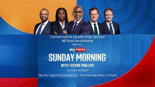 Sunday Morning with Trevor Phillips  Conservative Leadership Special live from the Tory conference [upl. by Ihtac520]