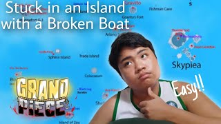 How to get to the other Island with a Broken Boat  GPO Tutorial [upl. by Ycaj]