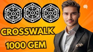 CROSS WALK TOKEN THE NEXT HIDDEN GEM  BEST STAKING TO EARNING PLATEFORM  JOIN NOW [upl. by Ashlie157]