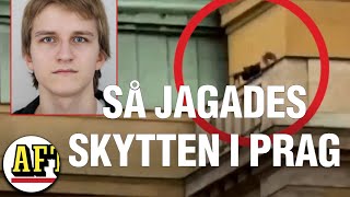 Polisens filmer Här jagas skytten David Kozak i Prag [upl. by Weissberg613]