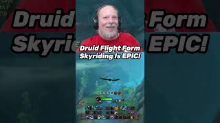 Skyriding for Druids in The War Within Is FREAKIN EPIC [upl. by Yetac]