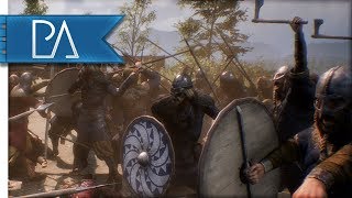 ATTACKING FORTIFIED TOWN  Ancestors Legacy Beta Gameplay 3 [upl. by Ocana]