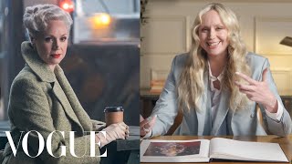 Gwendoline Christie Breaks Down 10 Looks From Wednesday to Game of Thrones  Life in Looks  Vogue [upl. by Leyes]