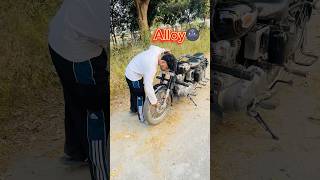 Finally alloy wheel 🛞dalva diye😱 vlog minivlog shorts [upl. by Dustan]