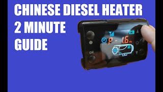 Chinese Diesel Heater Controller Instructions [upl. by Nahum]