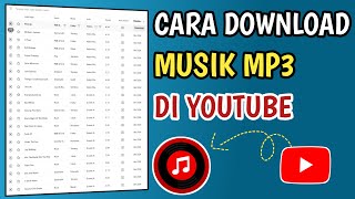 CARA DOWNLOAD MUSIK DI YOUTUBE JADI MP3 [upl. by Kanter]