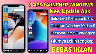 3 Aplikasi Launcher Windows Android Terbaik [upl. by Eronel]