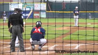 Sean Nolin strikes out Zach Maggard  DoubleA Eastern League 2013 [upl. by Ayk]