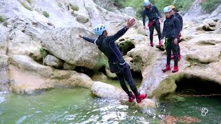 Canyoning dans les gorges de Galamus [upl. by Trinl]