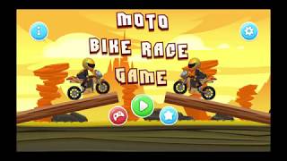 Moto bike race game [upl. by Maryjo]