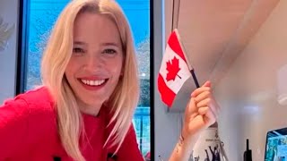 LUISANA LOPILATO SE EMOCIONÓ AL RECIBIR LA CIUDADANÍA CANADIENSE [upl. by Roumell]