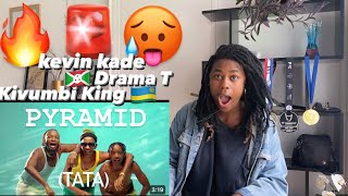 Kevin Kade × Drama T  Pyramid TaTa  X Kivumbi King Official Music Video Reaction Video [upl. by Nawek]