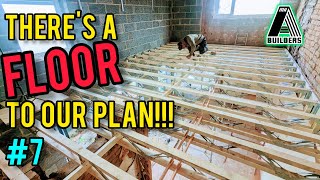 Installing Space Joists  Everything You Need To Know Builder Destroys His Own Home 7 [upl. by Aremahs]