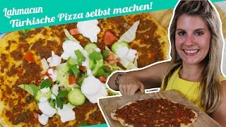 Lahmacun  Türkische Pizza selbst machen  Felicitas Then  Pimp Your Food [upl. by Haven]