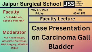 Case Presentation on Carcinoma Gall Bladder [upl. by Anim]