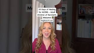 How do you heal from having a narcissistic parent Welcome to 30 days of healing for ACON’s [upl. by Artkele993]