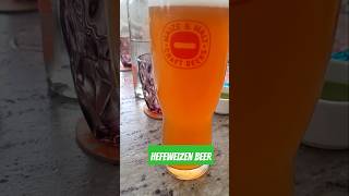 Hefeweizen BeerMaizeampMalt Bengaluru youtubeshorts shorts craftbeer [upl. by Inalej]