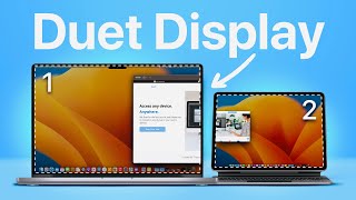 Duet Display  Second display and remote access software [upl. by Kerman]