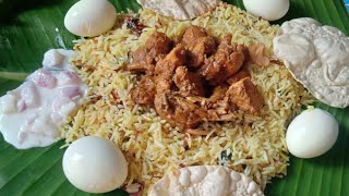 Kerala Style Manjali chicken Biryani Recipe in Tamil Rajivlog96 [upl. by Erbma]