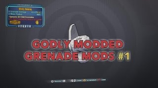 Borderlands 2  Godly Modded Grenade Save 1 [upl. by Swerdna]