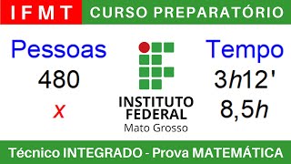 IFMT 🔴 Curso Preparatório 202425 de MATEMÁTICA IFMT Técnico Integrado ao Ensino Médio BoraIF [upl. by Aicinet]