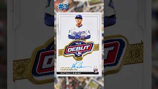 YOSHI YAMAMOTO Topps Chrome Update MLB Debut Patch mlb yamamoto baseballcards topps dodgers [upl. by Ruben]