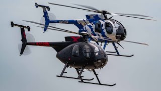 MD500 Demo  Iron Horse Aviation  Quad Cities Air Show 2024 [upl. by Wills]