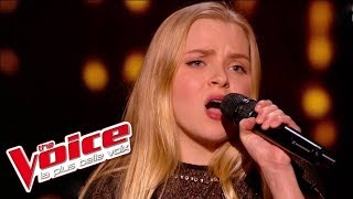 Yves Montand – Les feuilles mortes  Johanna Serrano  The Voice France 2015  Épreuve Ultime [upl. by Suoivatram485]