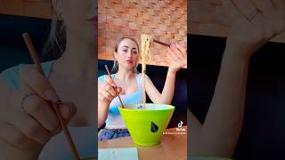 Testing Ramen noodles and tokyo fries🍜 ramennoodles mukbang foodblogger [upl. by Cam]