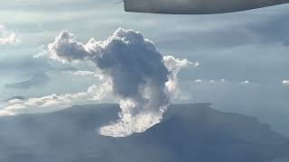 Taal Update June 22 2024  Taal Volcano Emits Towering Smoke Plume [upl. by Eissirk835]